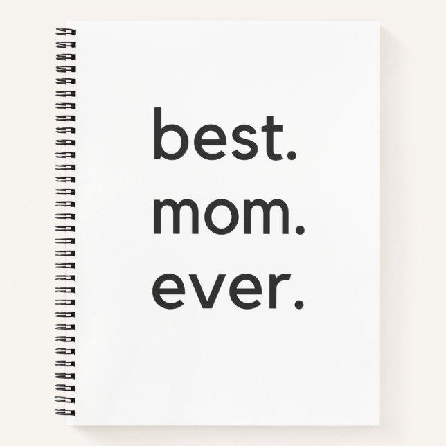 Cuaderno mejor. mamá. siempre oscuro. (Anverso)