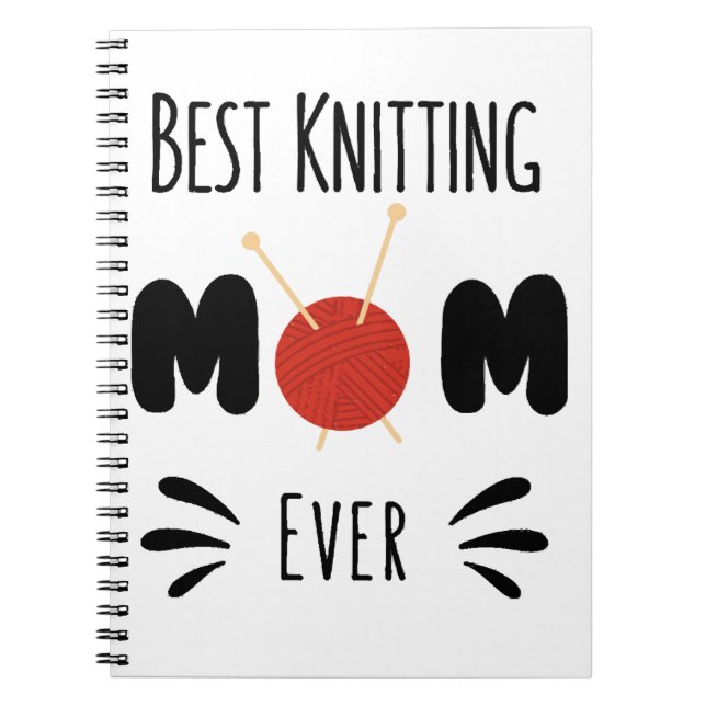 Cuaderno Mejor Mamá Tejedora de Todas (Frente)