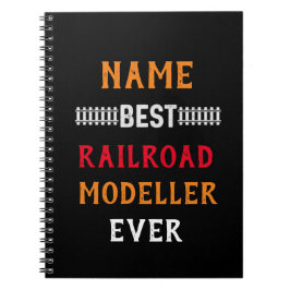 Cuaderno Mejor Modelador Ferroviario de la Historia (Texto