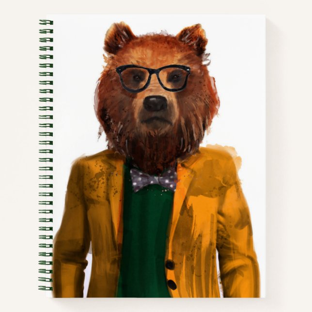 Cuaderno Mejor Oso Vestido (Anverso)