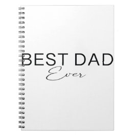 Cuaderno mejor padre nunca
