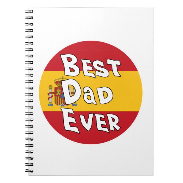 Cuaderno Mejor papá de España (Frente)