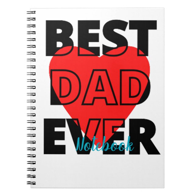 Cuaderno Mejor Papá del Mundo (Frente)
