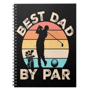 Cuaderno Mejor Papá Por Par de Golf