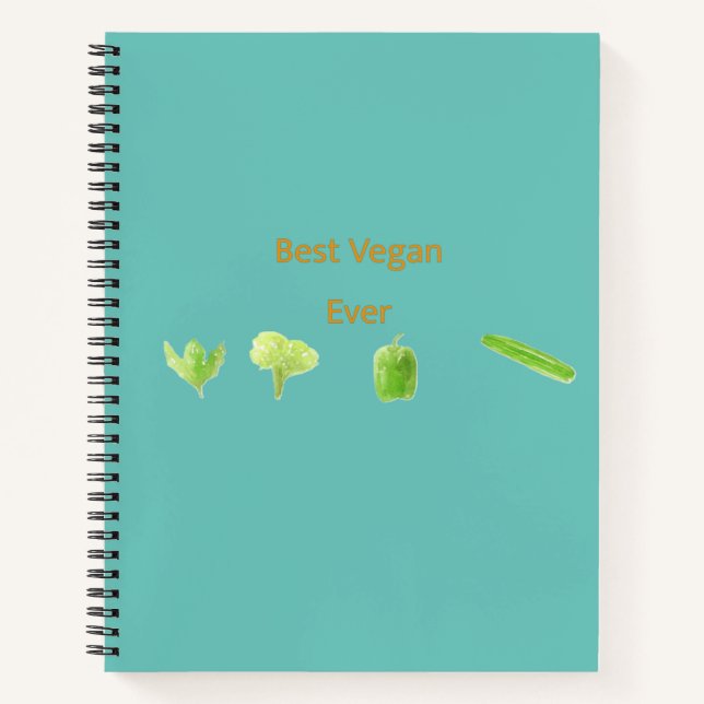 Cuaderno Mejor portátil Vegan Ever (Anverso)