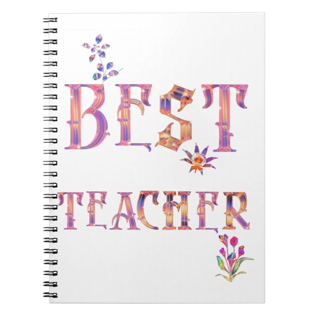 Cuaderno Mejor profesor (Frente)