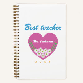 Cuaderno Mejor profesor de historia