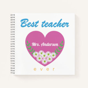 Cuaderno Mejor profesor de historia