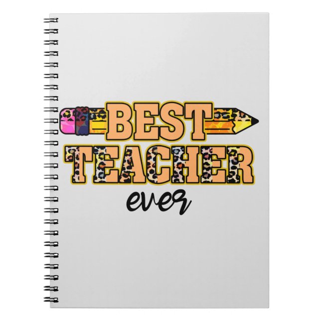Cuaderno Mejor Profesor de la Historia (Frente)