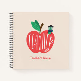 Cuaderno Mejor profesor de la historia, el maestro aprecia 