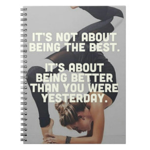 Cuaderno Mejor que ayer - Motivación del yoga femenino