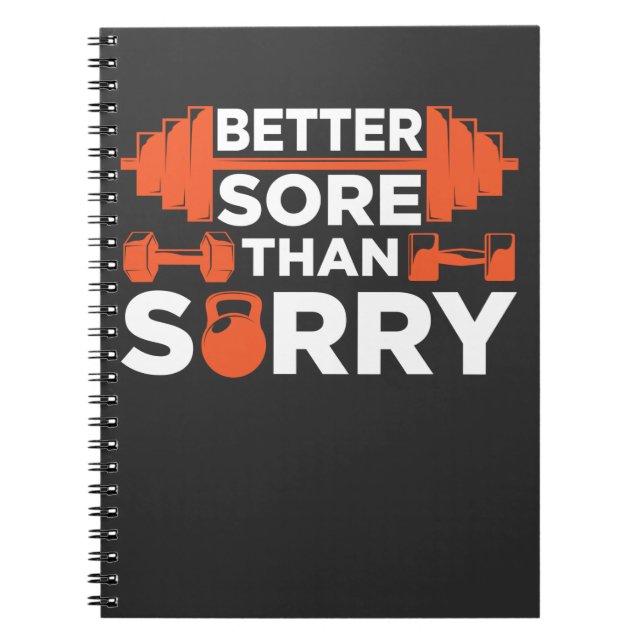 Cuaderno Mejor Que Lo Lamentable El Estreno De Gimnasio De  (Frente)