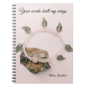 Cuaderno Mejor regalo de maestro inspirador