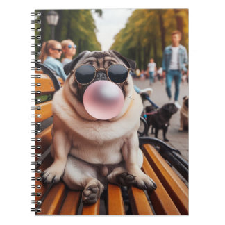 Cuaderno Mejor vida de pug