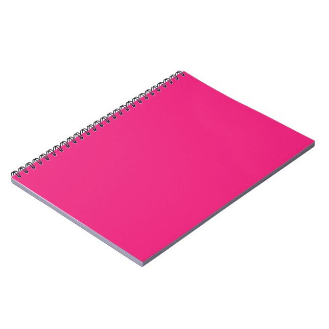 Cuaderno Mejora tu diseño con fondo rosado (Lado Izquierdo)