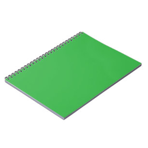 Cuaderno Mejora tu sitio web con un fondo verde