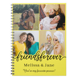 Cuaderno mejores amigos para siempre lindo 4 collage de fot