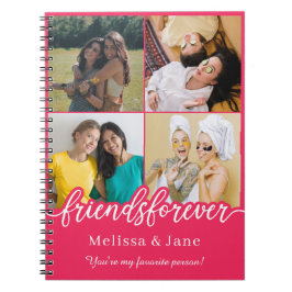 Cuaderno mejores amigos para siempre lindo 4 collage de fot