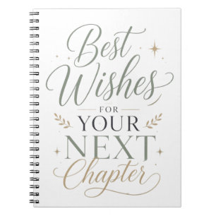 Cuaderno Mejores deseos para tu próximo capítulo