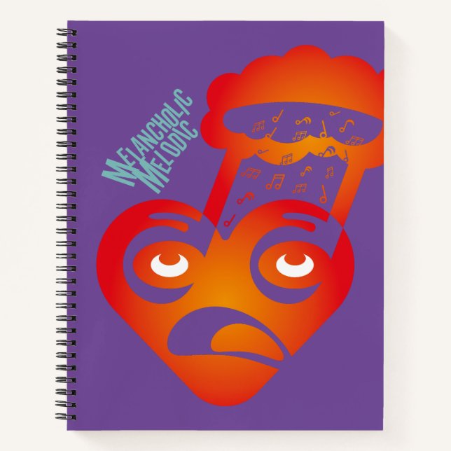 CUADERNO MELANCHOLIC MEDOLIC BY MASANSER PIXELAT (Anverso)