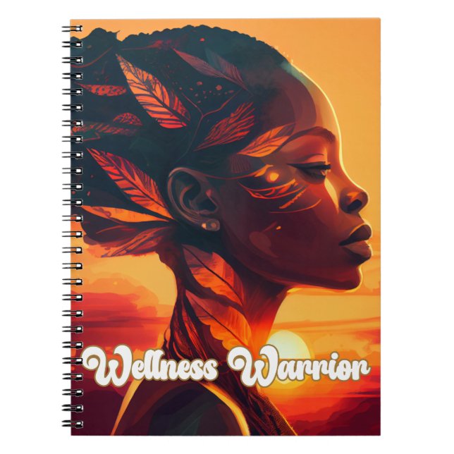 CUADERNO MELANIN INSPIRÓ 80 PÁGINAS PORTÁTIL ESPIRAL (Frente)