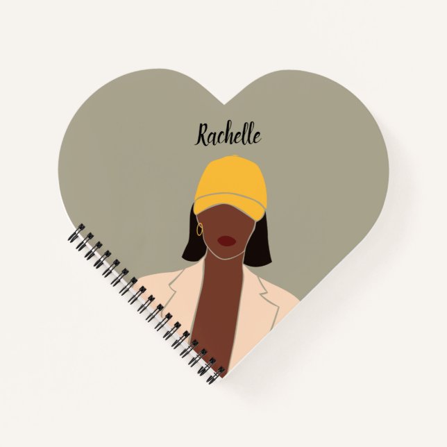 Cuaderno Melanin Queen African American (Anverso)