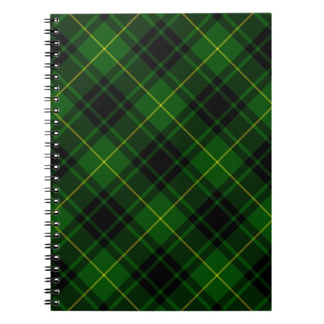 Cuaderno Melocotonería tartan de MacArthur (Frente)