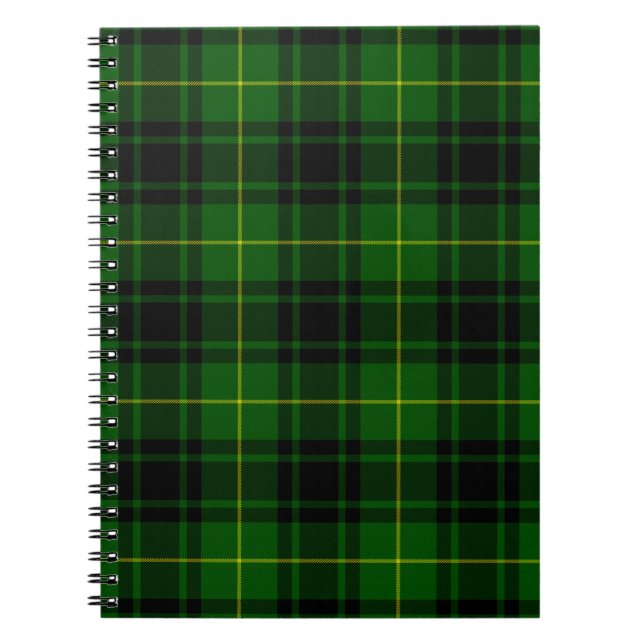 Cuaderno Melocotonería tartan de MacArthur (Frente)