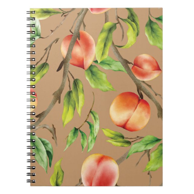 Cuaderno Melocotones en el árbol (Frente)