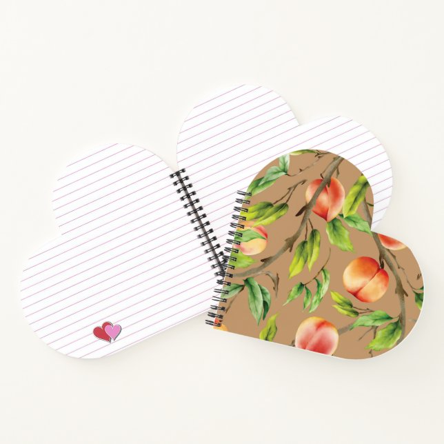 Cuaderno Melocotones en el árbol (Interior)