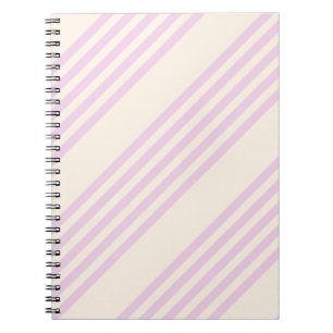 Cuaderno Melocotones y nata cinco rayas patrón