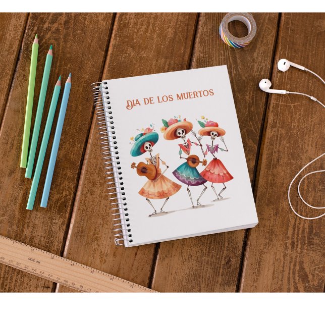 Cuaderno Melodía de los muertos bailarines, personalizado (Subido por el creador)