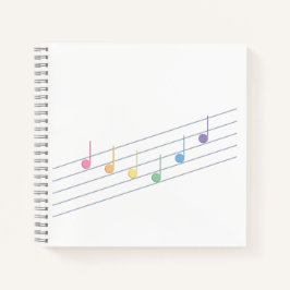 Cuaderno Melodía de primavera (lineal)