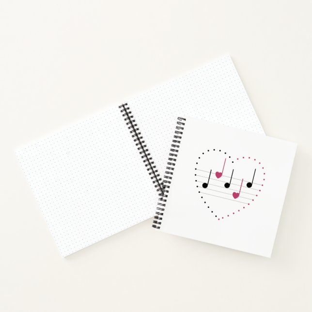 Cuaderno Melodía del amor (Interior)