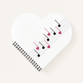 Cuaderno Melodía del amor (lineal)