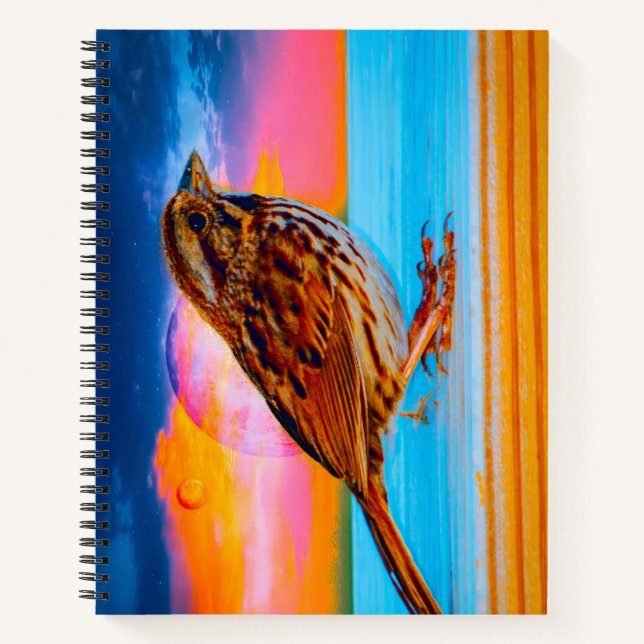 Cuaderno Melodía del Atardecer (Anverso)