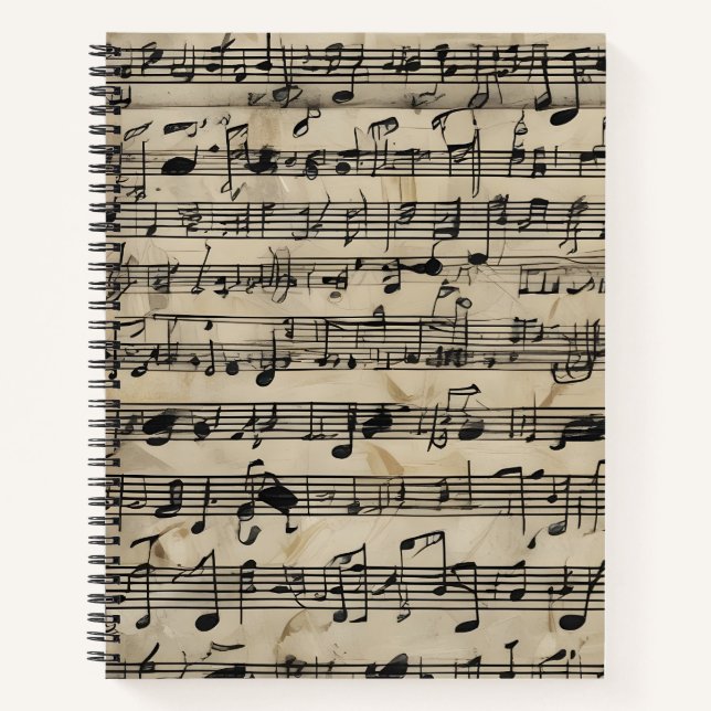 Cuaderno Melodía en Acuarela (Anverso)