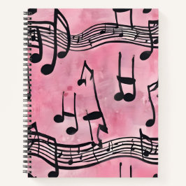 Cuaderno Melodía Rosa
