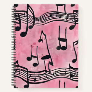 Cuaderno Melodía Rosa