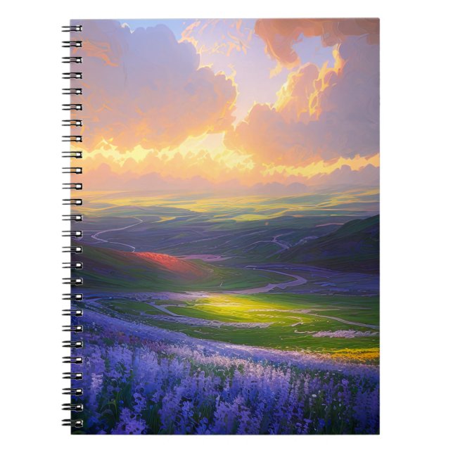 Cuaderno Melodías de un valle floreciente (Frente)