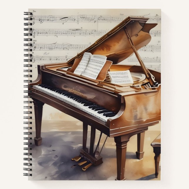 Cuaderno Melodías en el Pentagrama (Anverso)