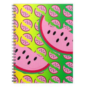 Cuaderno Melon Mania Fun Rainbow WatermelPattern