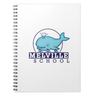 Cuaderno Melville Journal con el logo de la escuela