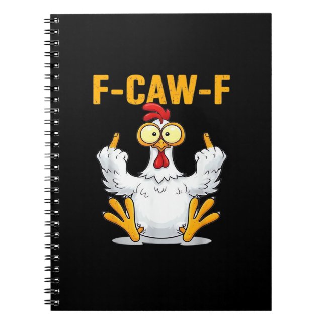 Cuaderno Meme del Gallo Clásico de Cita (Frente)