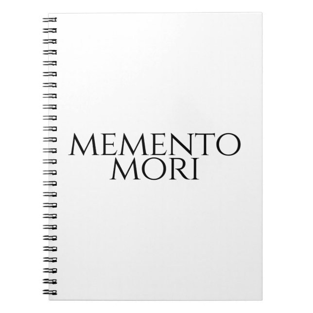 Cuaderno Memento Mori (Frente)