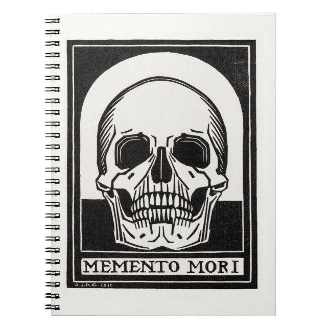 Cuaderno Memento Mori (Frente)
