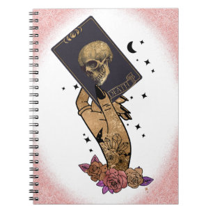 Cuaderno Memento Mori Death Tarot Card