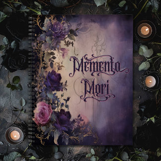Cuaderno Memento Mori Gótico