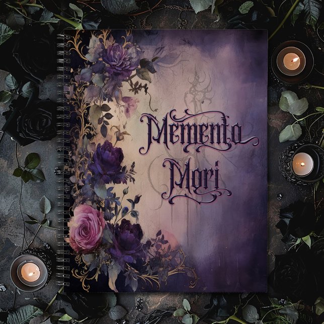 Cuaderno Memento Mori Gótico (Subido por el creador)