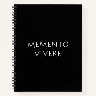 Cuaderno Memento vivere